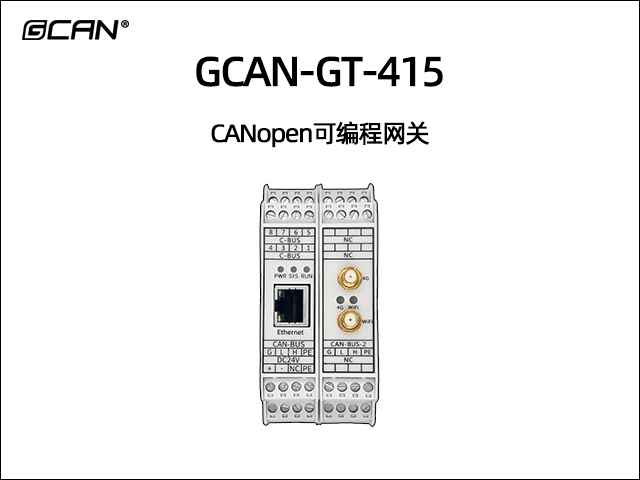 GCAN-GT-415型可編程智能網(wǎng)關